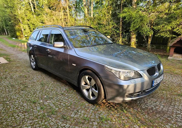 samochody osobowe BMW Seria 5 cena 36000 przebieg: 341000, rok produkcji 2008 z Augustów